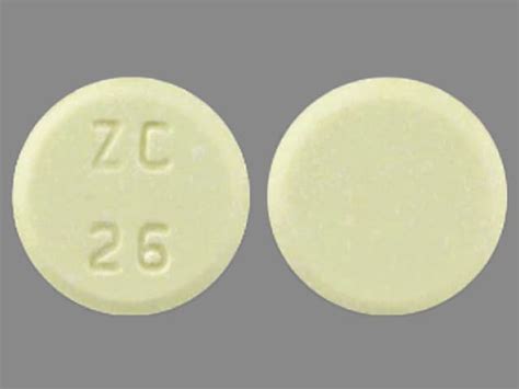 If any of these effects last or get worse, tell your doctor. . Zc 26 pill